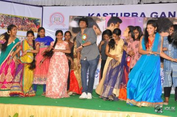 Manasuku Nachindi Movie Team At Kasturba Gandhi College